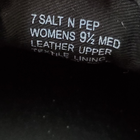 Womens Reaction Kenneth Cole Suede Leather Loafer Shoes Salt N Pep Size 9.5 M - Picture 6 of 8